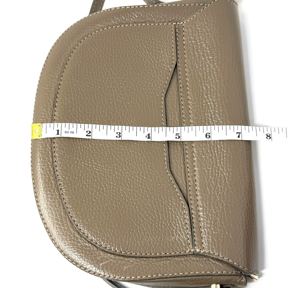 Vimoda Paris Baguette Purse Suede Leather Beige Small - Picture 12 of 13
